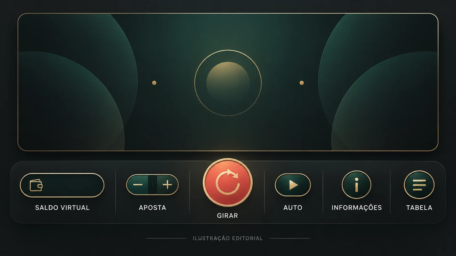 Controles que devem ser conferidos em uma demonstração do Double Fortune